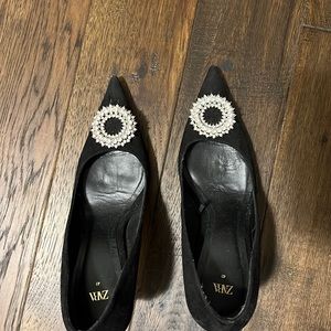 Zara black heels